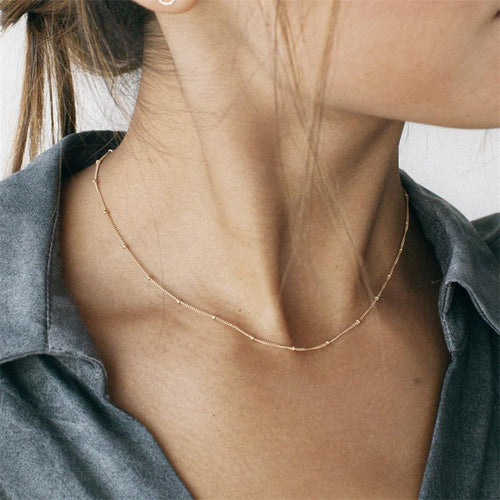 Bean necklace