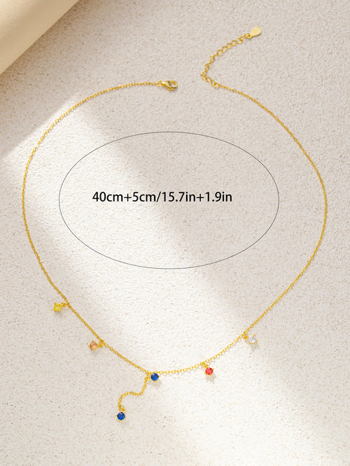 Colorful Gemstones Necklace